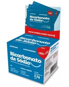 ADV BICARBONATO DE SODIO SACHE 2,5 GR C/10