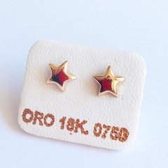 Aros Estrella oro 18 kts