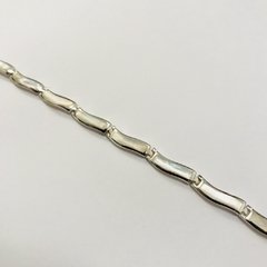 Imagen de Hermosa pulsera plata y nacar cod5106