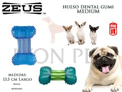 Juguete Limpiador Dental Para Perros- Gumi Chew&clean Medium - comprar online