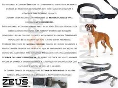 Correa Zeus X-large 1,2m Para Perros Ideal Golden Labrador en internet