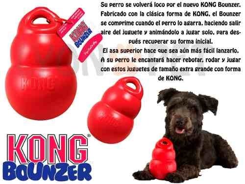 Juguete De Perro Kong Bounzer Rojo Medium Juguete De Perro Kong Bounzer Rojo Medium