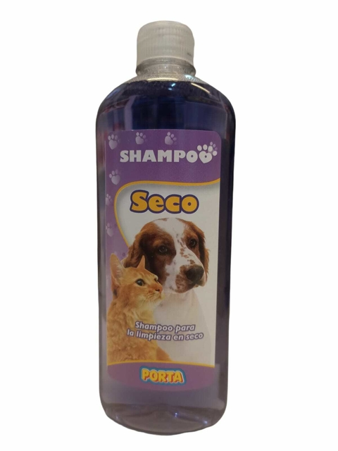 Shampoo Limpieza En Seco Perros Y Gatos Porta X 500ml