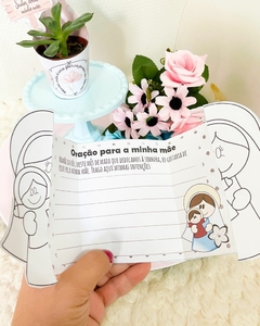 Kit "Dia das Mães" - Lembrancinha Avulsa "Cartão Sanfona" (Produto Digital)