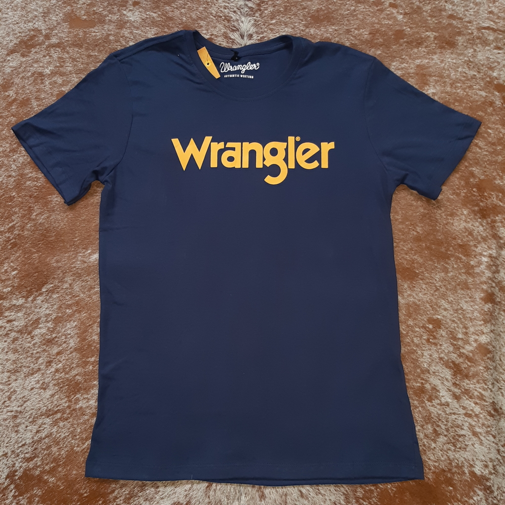 Camiseta Masc Wrangler Plus WM9202 Marinho