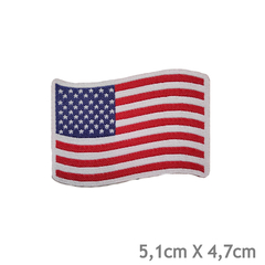 Patch Adesivo Bandeira EUA para Chapéu - comprar online