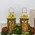 Conjunto 2 Mini Lanterna Dourada Anjo e Flocos Neve C/ Velas - comprar online