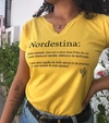 T-SHIRT GOLA V PREMIUM - NORDESTINA - Que Tal T-Shirteria - T-Shirt em Atacado para Revenda