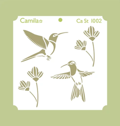 Stencil Camila 20 x 20 cm I002