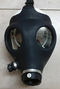 Mascara De Gás S3 Civil/Militar Israelense Tam: ADULTO (somente a mascara) - loja online