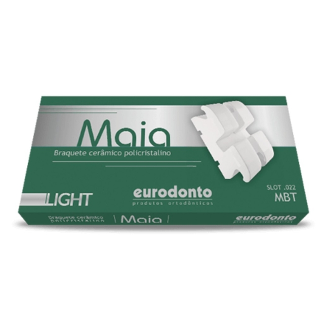 Braquete Cerâmico Policristalino Maia light MBT | Eurodonto