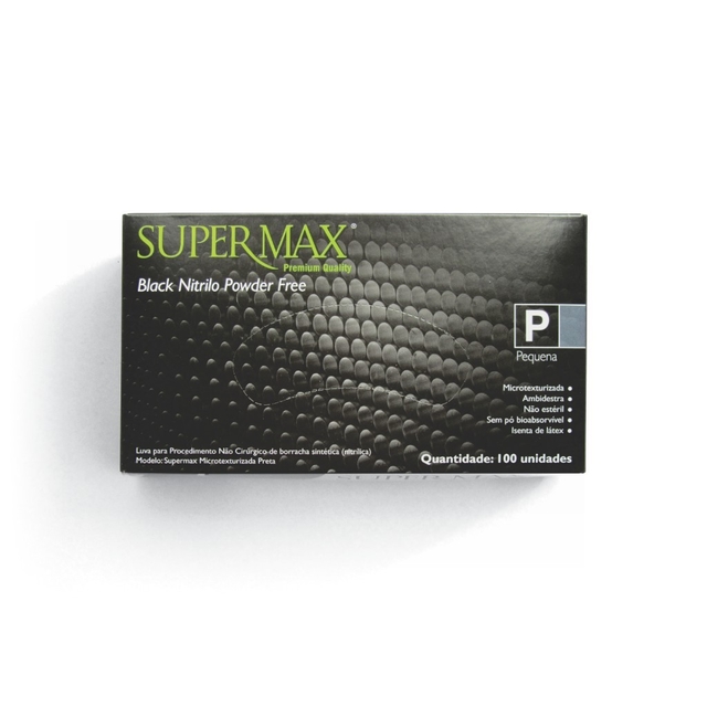 Luva Supermax Black