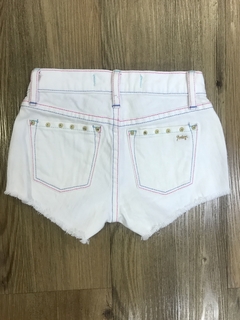 Shorts Jeans Branco Juicy Couture - Brechó CoolKids