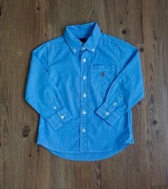 Camisa Azul Gap - Brechó CoolKids