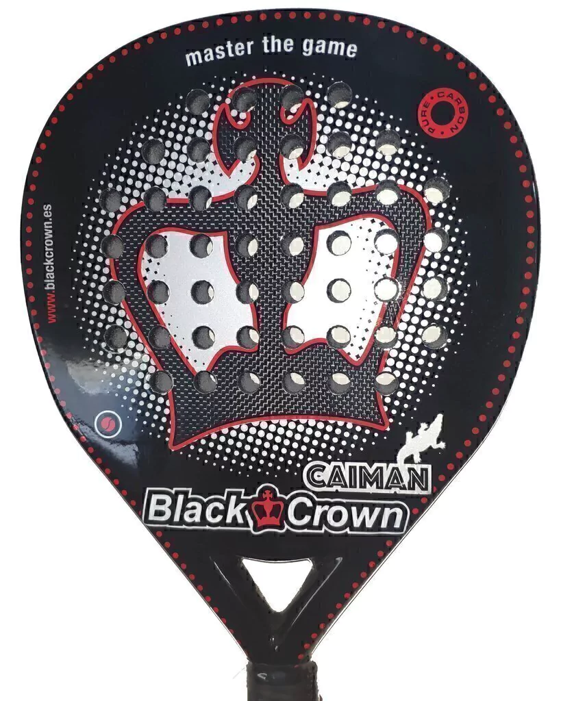 Escudero especificar desbloquear Paleta Padel Paddle Black Crown Caiman - POINTSPORTS