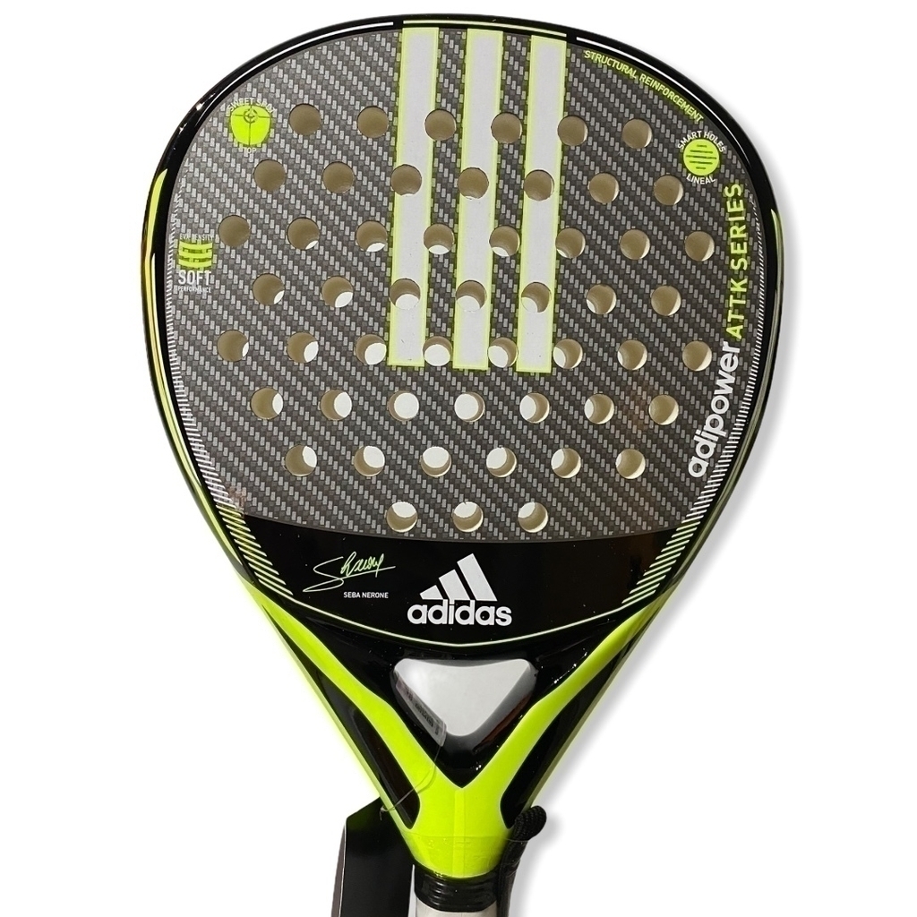 espejo Hacia Tanga estrecha Paleta adidas Padel Paddle Adipower Attack + Regalos!