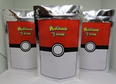 15 saquinhos metalizados sacolinhas surpresa Pokemon Pokebola - loja online
