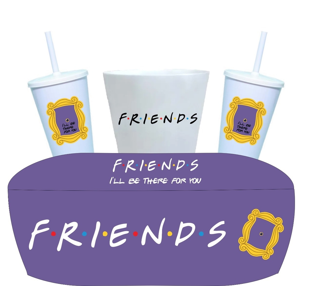 Almofada de pipoca Friends - Comprar em Box 01