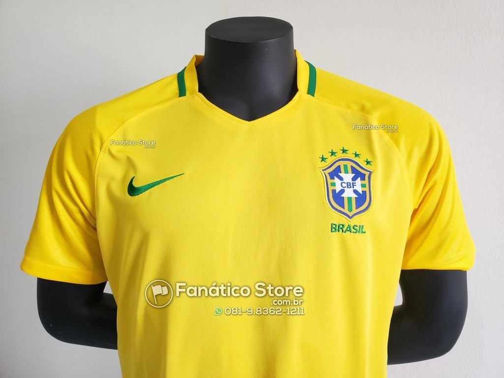 Camisa Brasil Home 2016/17
