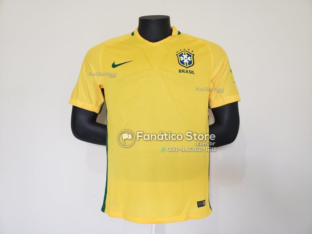 Camisa Brasil 2016/17 - Uniforme I - Jogador
