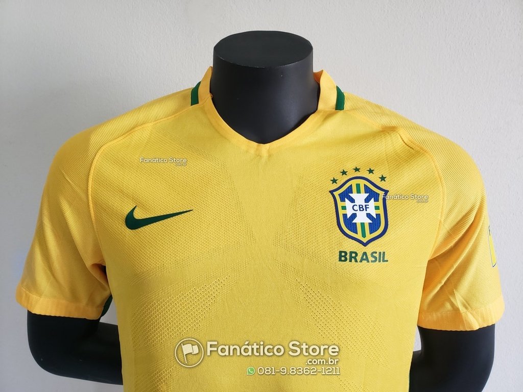 Camisa Brasil 2016/17 - Uniforme I - Jogador