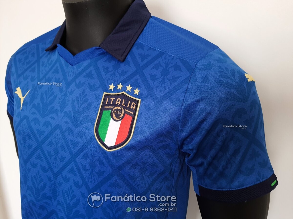 camisa itália euro 2021