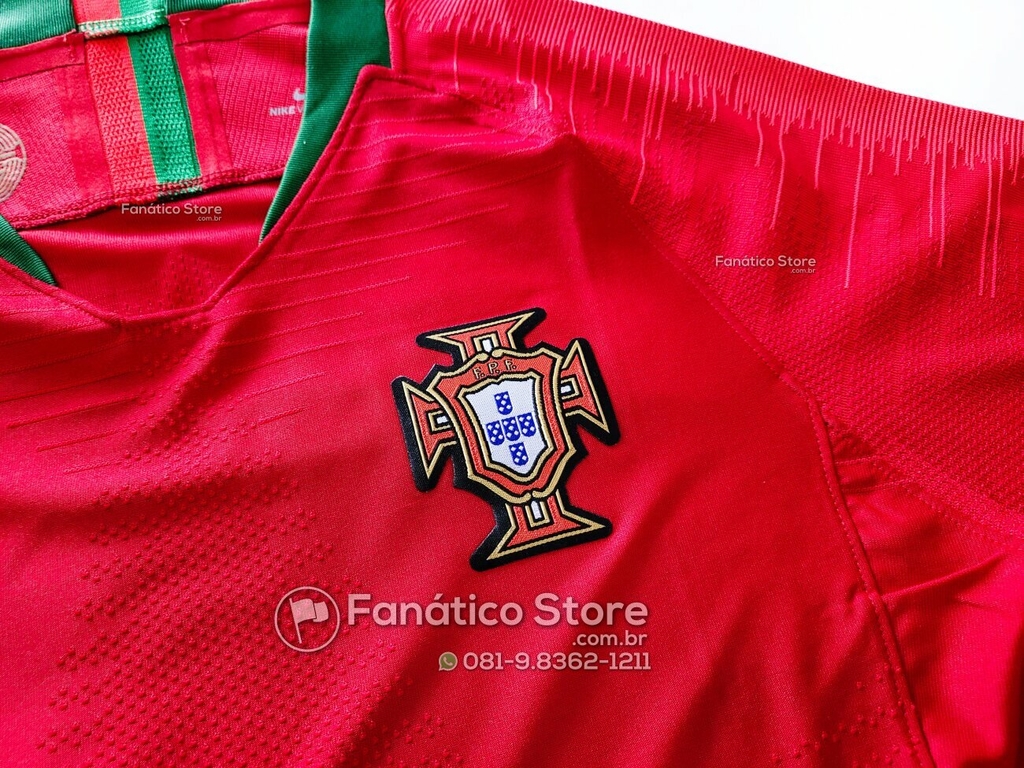 Camisa Portugal Home 2018 - CR7