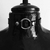 Choker S-Ring Negro Cuero - comprar online