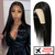 Peruca Lace Front Wig Humana Lisa Cabelo virgem Remy