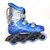 Roller Patines Extensibles 31-34 Azul Con Negro Bota Bolsa