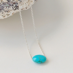 Collar Oval Turquoise - comprar online