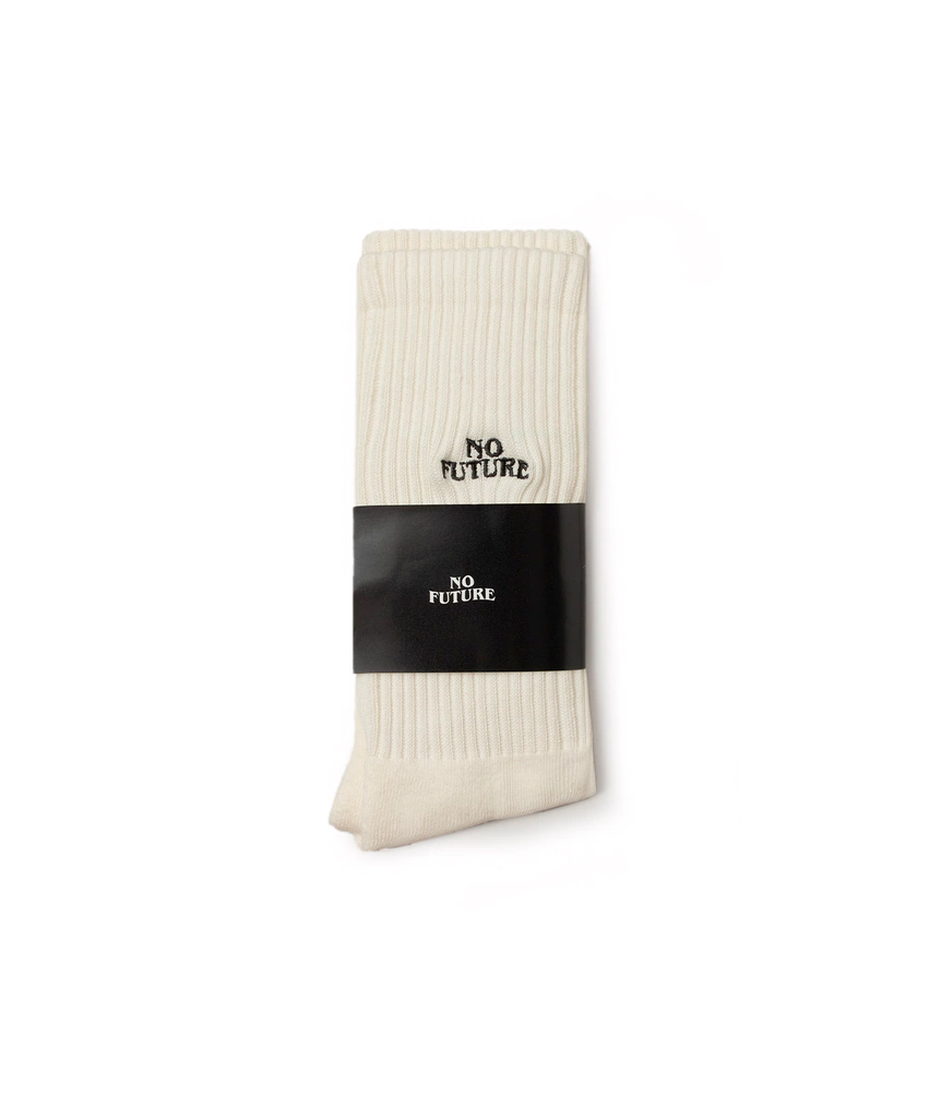 Meia Logo Off White