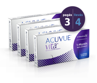 Acuvue Vita x 4 cajas (x 24 lentes) Promo Invierno - comprar online