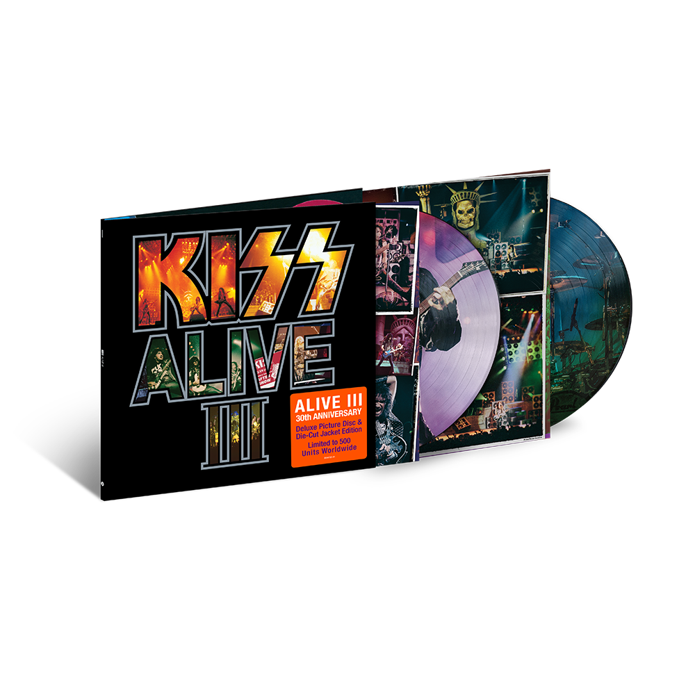 KISS LP ALIVE 3 DELUXE 2LP PICTURE VINYL 2023 02LPS