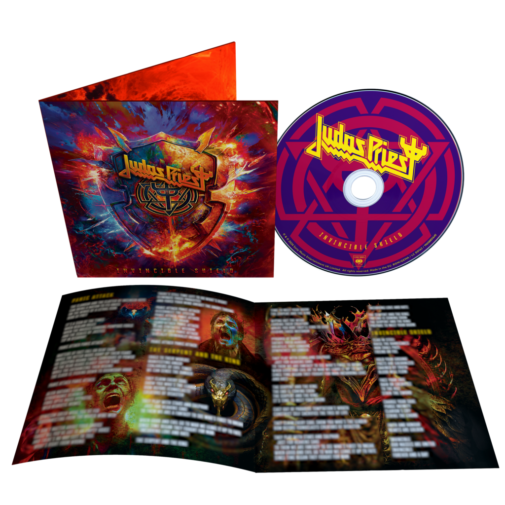 JUDAS PRIEST CD INVINCIBLE SHIELD STANDARD 2024