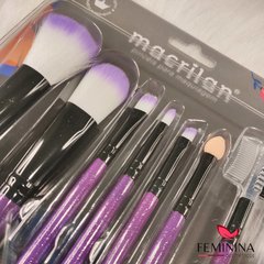 Kit Com 7 Pincéis Para Maquiagem KP5-9A Macrilan