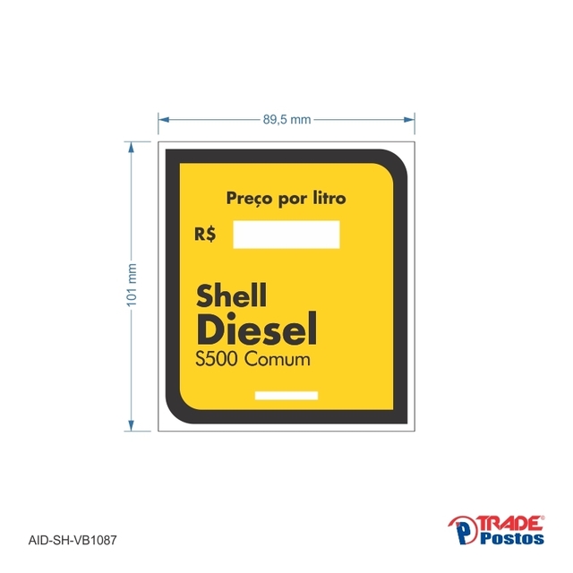 Diesel S500 Comum AID-SH-VB1087-101x89,5mm