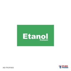 Adesivo Etanol Comum / AID-TR-DF0003