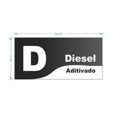 Adesivo Diesel Aditivado / AID-TR-VB0098 - comprar online