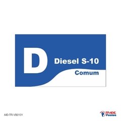 Adesivo Diesel S-10 Comum / AID-TR-VB0131