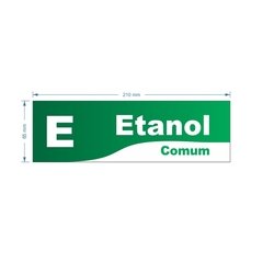 Adesivo Etanol Comum / AID-TR-VB0149 - comprar online