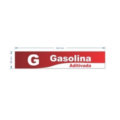 Adesivo Gasolina Aditivada / AID-TR-VB0168 - comprar online