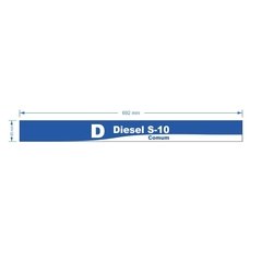 Adesivo Diesel S-10 Comum / AID-TR-VB0187 - comprar online