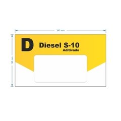 Adesivo Diesel S-10 Aditivado / AID-TR-VB0244 - comprar online