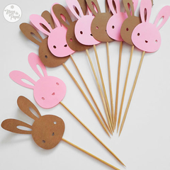 Topper Cupcake Conejo