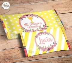 Kit primera Comunión Nena con Nombre Personalizado. Decoración Comunión - tienda online