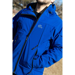 Campera Kon Kawa Tricapa Sellada Azul - Mountain Trekking