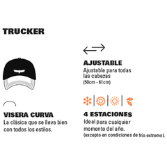 Gorra Trown trucker Guazuncho I - tienda online
