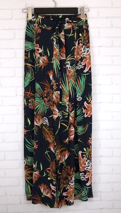 Pacote com 12 Calça pantalona floral com fenda código cf0088 Unidade R$25,00 - loja online