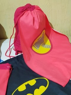 Mochila saco com capa lembrancinha para festa de aniversário - comprar online